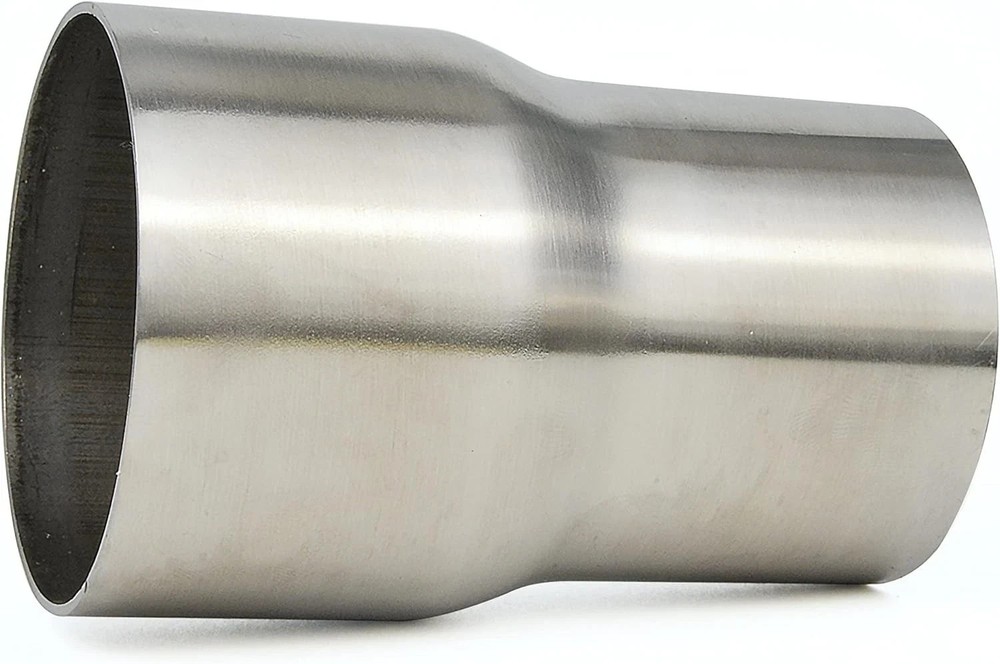Stainless ID 2 inch to OD 2.5 inch Exhaust Adapter Reducer (2″ ID to 2-1/2″ O