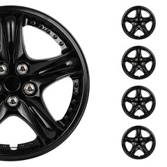 4 Pack 13 Inch Hubcap OEM Replacement Modern Stylish Wheel Cover