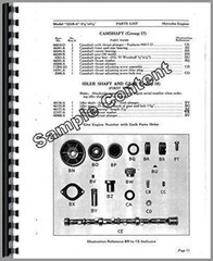 John Deere 1520 Gas & Diesel Tractor Parts Manual Catalog pc1121