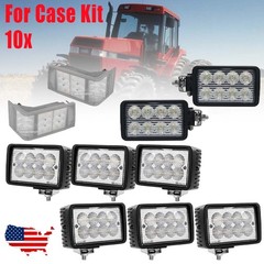 For Case IH 71-89 Series Magnum Tractors 7110 8910 91971C1 LED Work Light Kit