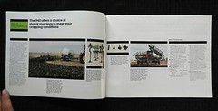 1985 JOHN DEERE CULTIVATORS HARROWS FINISHERS TILLAGE EQUIP SALES BROCHURE MINTY