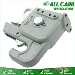 Gray Category 2 Tractor Easy Change Quick Hitch with Stabilizer Bar