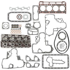 New Cylinder Head & Head Gasket Kit For Kubota V1702 V1702B Bobcat 1600 733 743