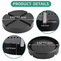 Universal Floor Jack Rubber Pad Adapter Pinch Weld Side Frame 1 Pack
