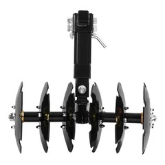 For Universal Adjustable 20” Rear Steel Disc Harrow Steel 6 Pcs 10″ Disc Plow