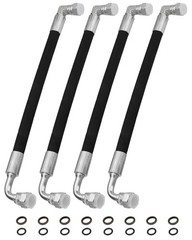 4x AW29374 Hydraulic Hose for John Deere 200CX 210 300 300X 300CX 300E 300R 400E