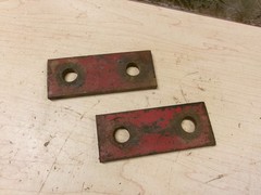 Farmall cub IH final drive drawbar spacer blocks