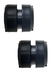 (2) Rubber Isolator Engine Mount for John Deere 6135 Engines 6135HF475 6135HF485