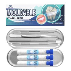 Tooth Repair Kit, Moldable False Teeth, Tooth Missing Teeth, Teeth Filling Ki…