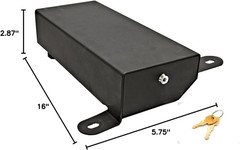 2007-2018 Wrangler JK Underseat Storage Lockbox–Compatible Replacement