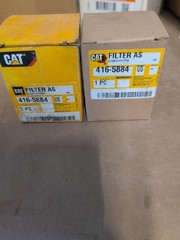 Two! CAT 416-5884: Ultra High Efficiency Fuel Filters