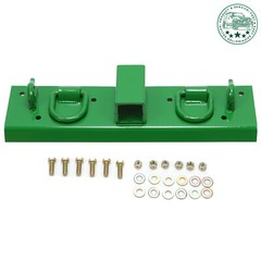 Bolt on Grab Hooks & D Rings & 2″ Receiver For John Deere 1025R Compact Tractor