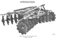IH McCormick International 60 1pt 3pt Folding Tandem Disk Harrow Owner’s Manual