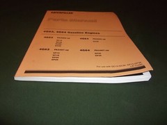 CAT CATERPILLAR 4G63 4G64 GASOLINE ENGINES PARTS MANUAL GC15-GC30 GP15-GP35 FORK