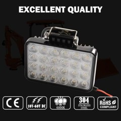 72w LED Work Light Fog Light Driving Lamp For Truck ATV UTV 4X4 Offroad
