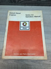 Detroit Diesel Engines – Series 53 Engines Operators Manual. 6SE337 (REV. 5/76).