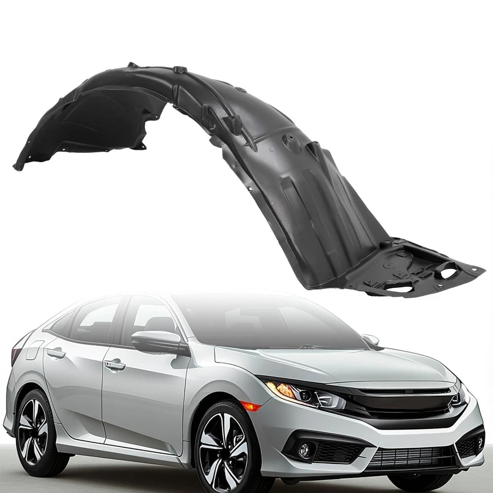 Front Fender Liner Inner Panel for 2016-2019 Honda Civic Replacement Right Side