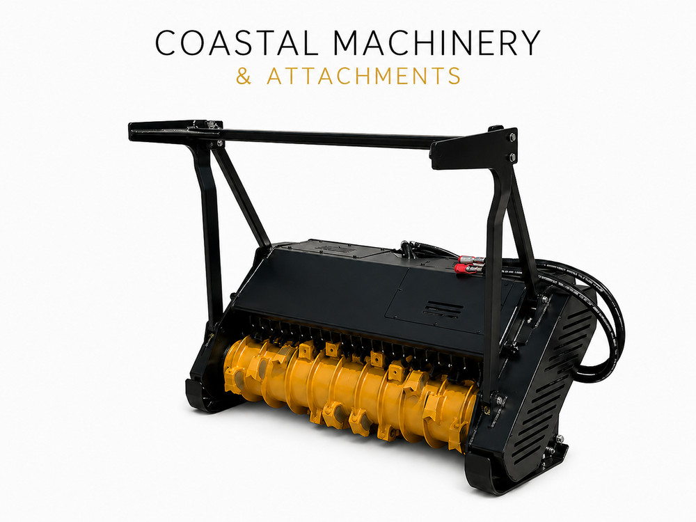 CMA 36″ Mini Skid Steer Drum Mulcher Forestry Attachment Toro Dingo Carbide