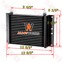 Hydraulic Oil Cooler Fits New Holland TC35DA TC45DA TC40D TC45D TC40DA TC35D.