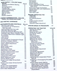 International 484 584 684 784 884 Hydro 84 Tractors Operators Owners Manual Ih