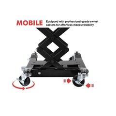 GarveeTech 450 LBS Low Profile Transmission Jack – Heavy-Duty Auto Repair Lif…