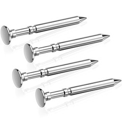 Sumind 4 Pieces Car Axles Compatible with Pinewood Polished 23 Mm / 0.91 Inch