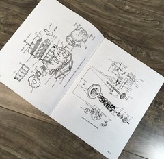 Ford 4 Cylinder 134 172 192 Gasoline Engine & Power Unit Parts Manual Catalog