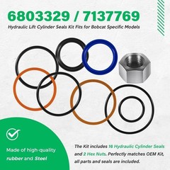 6803329 Hydraulic Lift Cylinder Seal Kit for Bobcat 742 743 753 444 500 520 642