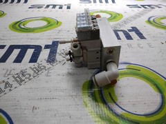 SMC (4X) SY3120-5OLZ-M5 SOLENOID VALVES WITH SY3120-KRW0098-04 MANIFOLD