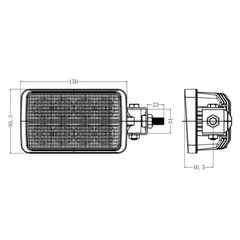LED work light 10-30V FOR Ford New Holland Tractor 5610, 5640, 6610, 6640, 6710