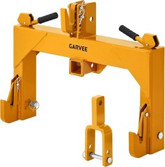 Category 1 3 Point Quick Hitch with 2in Receiver 3000lb Adjustable Tractor Hitch