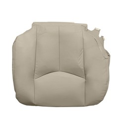 Passenger Bottom Perforated Leather Seat Cover Cadillac Escalade 03-06 Shale Tan