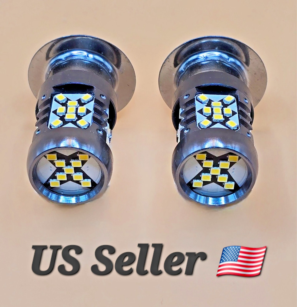 🌟Pair of Hi/Lo LED Bulbs for Ford / New Holland SBA385120630 12V 25W ⬆️Brighter