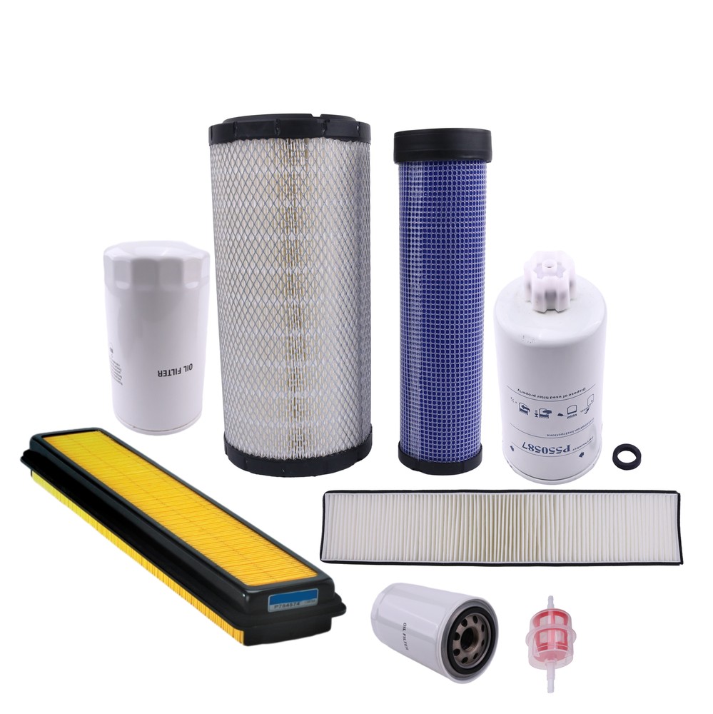 Filter Kit Fit New Holland Tractor TD5040 TD5050 w/F4CE 4.5L Turbo Engine