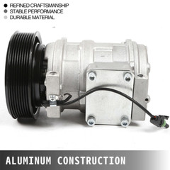 A/C Compressor w/ AC Clutch Kit For John Deere Models RE46609 RE69716 AH169875
