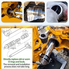 Whole Machine Cylinder Seals Rebuild Kit For John Deere 310E Backhoe Loader