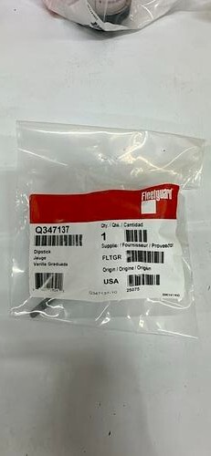 POWER STEERING CAP DIPSTICK PETERBILT Cummins