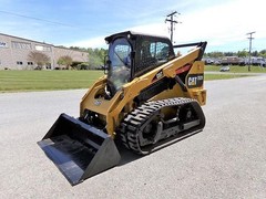 2017 CAT 262D RUBBER TRACK SKID STEER LOADER