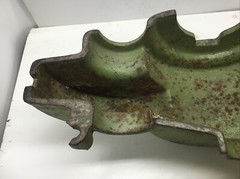 Antique Emerson Brantingham Cast Iron Gear Cover Mowing Machine ….[S7-3]