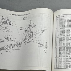 Isuzu C240 Diesel Engine Parts Catalog Manual 1981-1983
