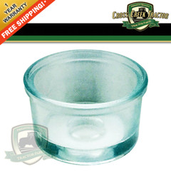 1024386M1 Fuel Bowl Glass Flat Bottom for Massey Ferguson 35 50 65 135 150+
