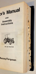 MASSEY FERGUSON MF 230 Tractor~ COMPLETE Dealer 1982 Factory Service SHOP MANUAL