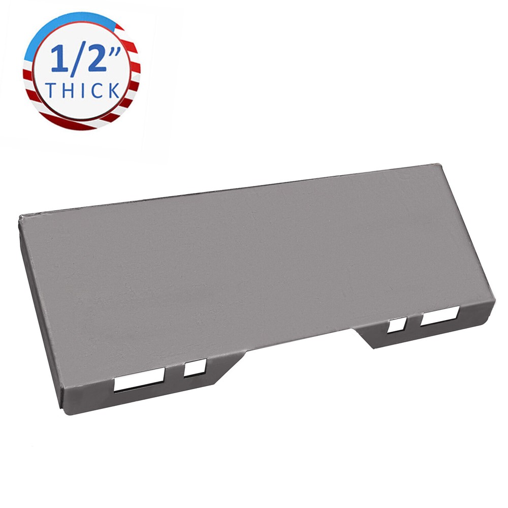 1/2″ thick Skid Steer Mount Plate Adapter Loader Quick Tach Attachment