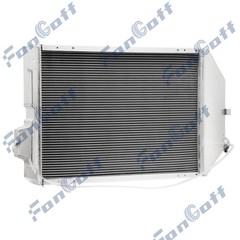 4 Row 70mm Tractor Full Aluminum Radiator For John Deere 4440 AR79501 RE21897