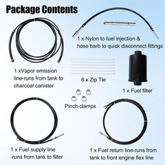 NFR0013 Nylon Fuel Line Compatible with Chevrolet GMC Trucks 1988-1997 C1500 C25