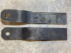 Wolverine Skidsteer Brush Hog Cutter REPLACEMENT Mild Steel Grass Mower Blades