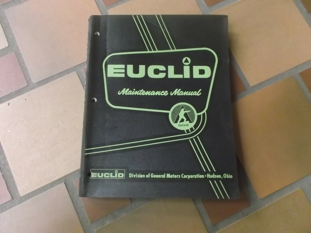Euclid GM 3-71 4-71 6-71 71E 71N 71T Diesel Engine Shop Service Repair Manual