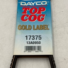 DAYCO Top Cog Gold Label Automotive Belt 17375 13A0950 Heat Resistant Durable