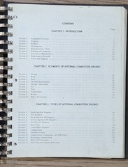 Vintage USN Operation & Maintenance Of Internal Combustion Engine Manual