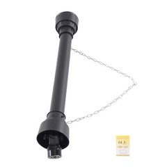 Heavy Duty PTO Shaft 39-55 inch 1-3/8″ 6-Spline x 1 3/8″ Round End for Series 4